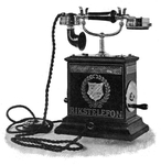 1896 Swedish telephone. Photo: en.wikipedia.org
