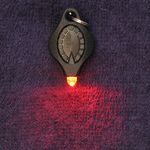 Flashing key-chain light that might be used to initiate movement in Parkinson’s disease. Photo: Mark Diamond