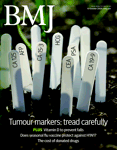 Cover of the British Medical Journal 10 October 2009. Photo: BMJ.com